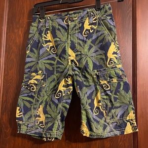 Mini Boden Monkey Shorts 8Y